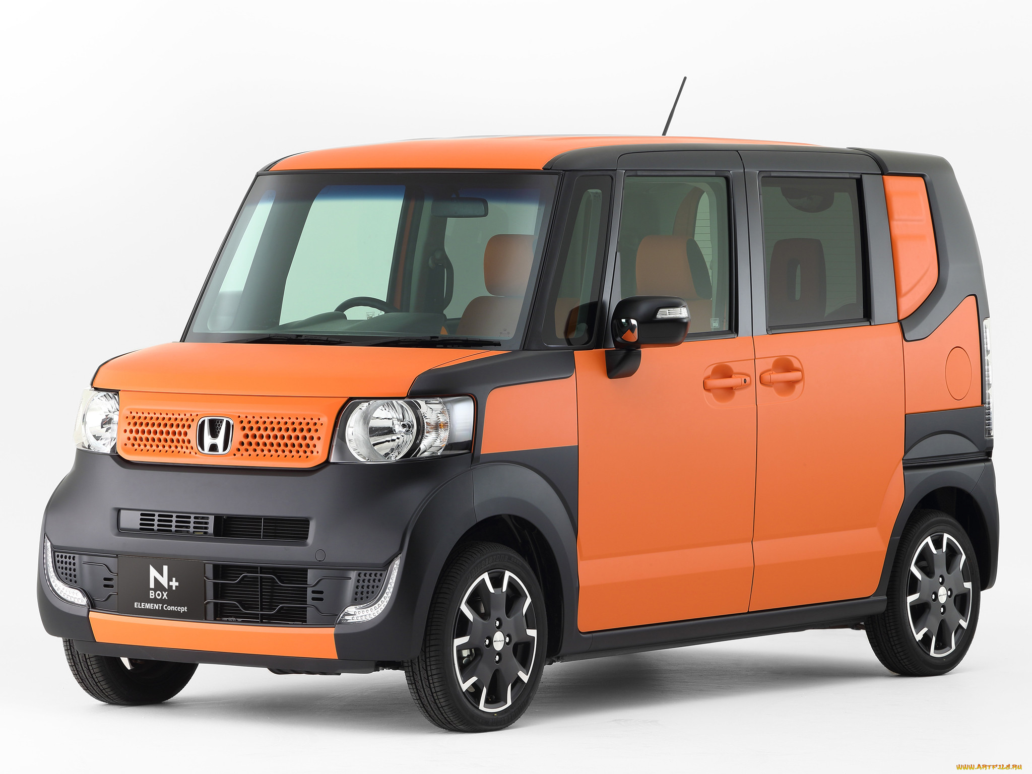 , honda, orange